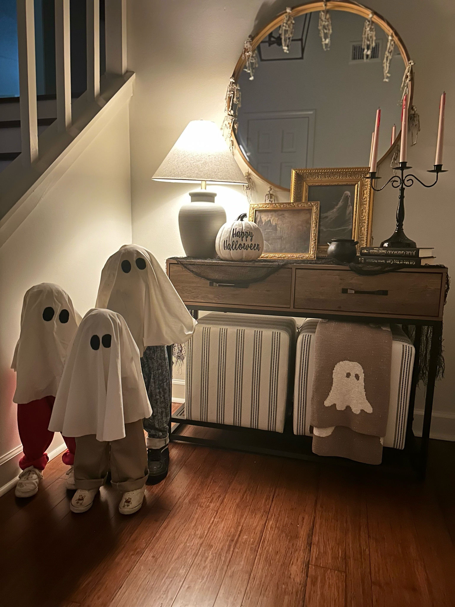 Happy Halloween 

Ghost / spooky / Halloween decor/ Halloween / spooky decor/ affordable/ autumn/ autumn decor / boo /  

#LTKParties #LTKHalloween #LTKHome
