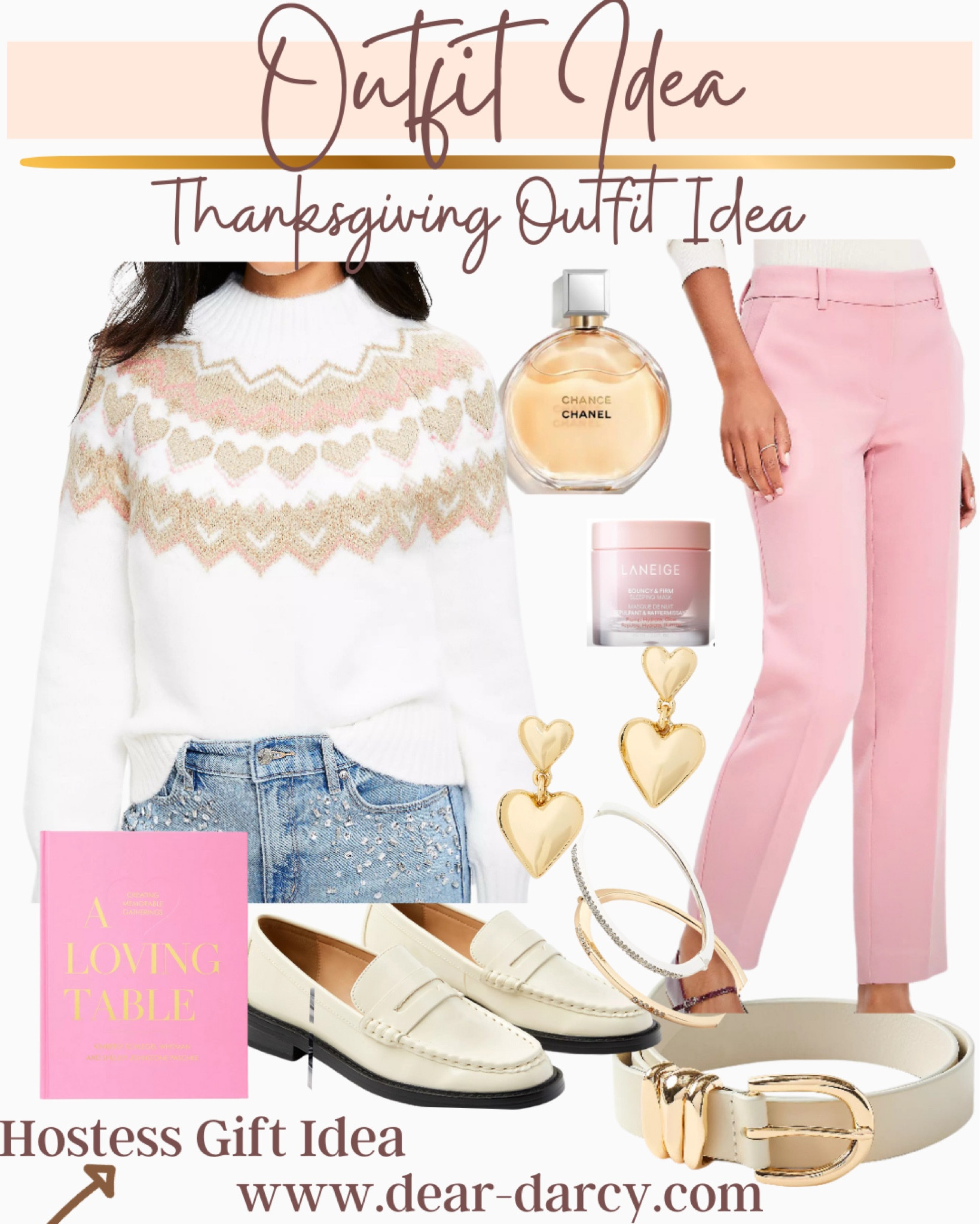 40% off  outfit & accessories 
Thanksgiving outfit 

Loft 
Sweater, pants, belts and jewelry and loafers 

Chanel perfume
Laneige sleeping mask

Great coffee table book makes a great gift 🎁



#LTKSaleAlert #LTKFindsUnder50 #LTKStyleTip