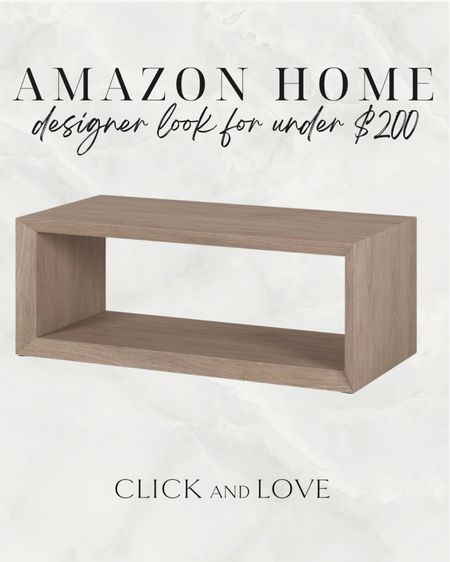 Coffee table under $200! This would be perfect for several styles and spaces! 

Look for less, coffee table, wood coffee table, coffee table under 200, budget friendly furniture, living room furniture, family room, seating area, neutral home decor, transitional home decor, modern style, traditional style, Amazon, Amazon home, Amazon must haves, Amazon finds, Amazon home decor, Amazon furniture #amazon #amazonhome

#LTKstyletip #LTKunder100 #LTKhome