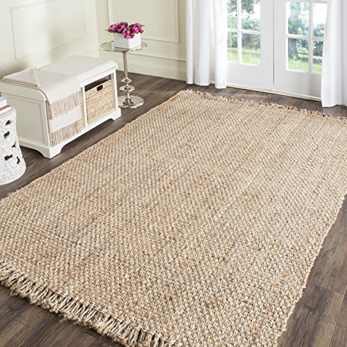 Safavieh Natural Fiber Collection NF467A Hand Woven Natural Jute Area Rug (8' x 10') | Amazon (US)