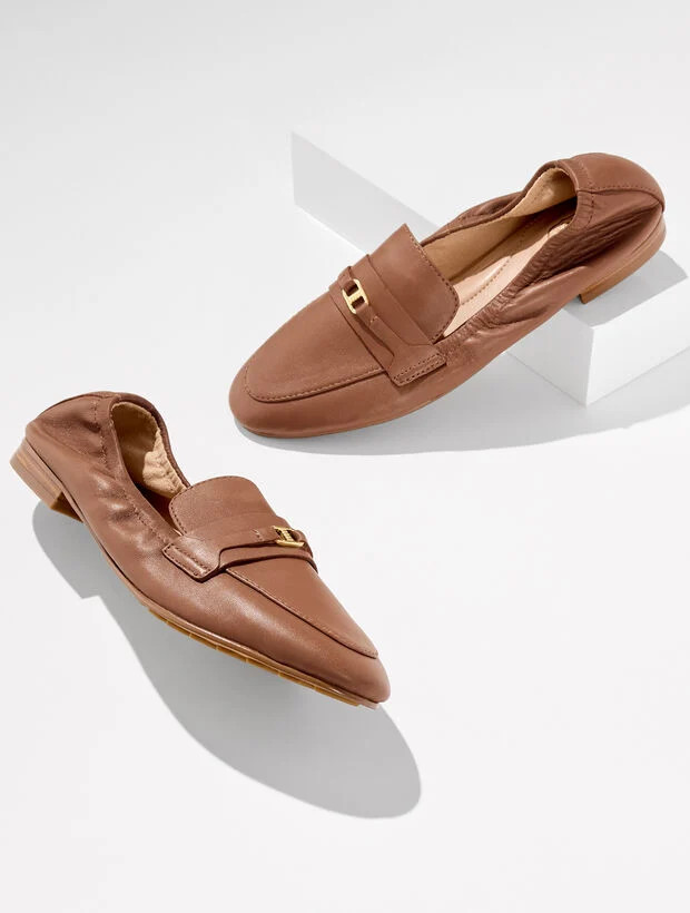 Katrina Bit Nappa Loafers | Talbots
