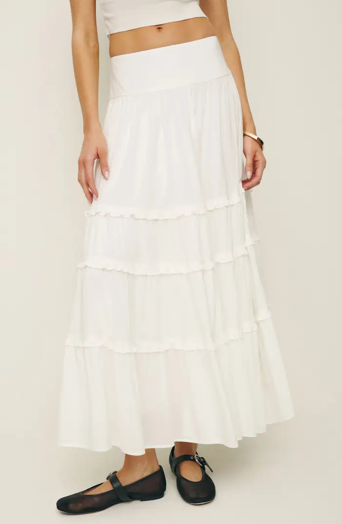 Evelina Tiered Maxi Skirt | Nordstrom