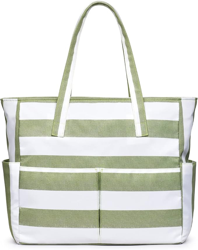 oscaurt Beach Bags for Women, Beach Tote Bag Waterproof Sandproof Swim Pool Bag Large Capacity Be... | Amazon (US)