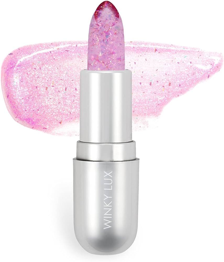 Winky Lux Glitter Confetti Balm, pH Color Changing Lipstick, Vegan & Cruelty Free Lip Balm, Hydra... | Amazon (US)