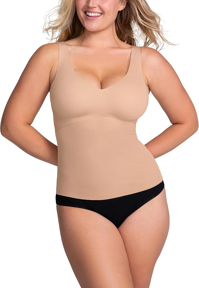 HONEYLOVE Shapewear for Women - LiftWear Tank With Built In Bra - Body Shaping Top for Tummy Cont... | Amazon (US)