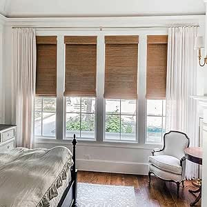 TWOPAGES 150 W x 102 L inch Pinch Pleat Unlined Darkening Drape Faux Linen Curtain Drapery Panel ... | Amazon (US)