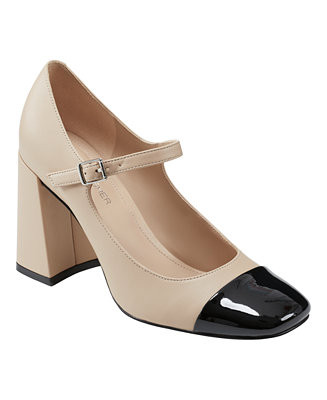 Women's Charine Square Toe Block Heel Dress Pumps | Macy's