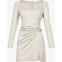 Scoop-neck fitted cashmere mini dress | Selfridges