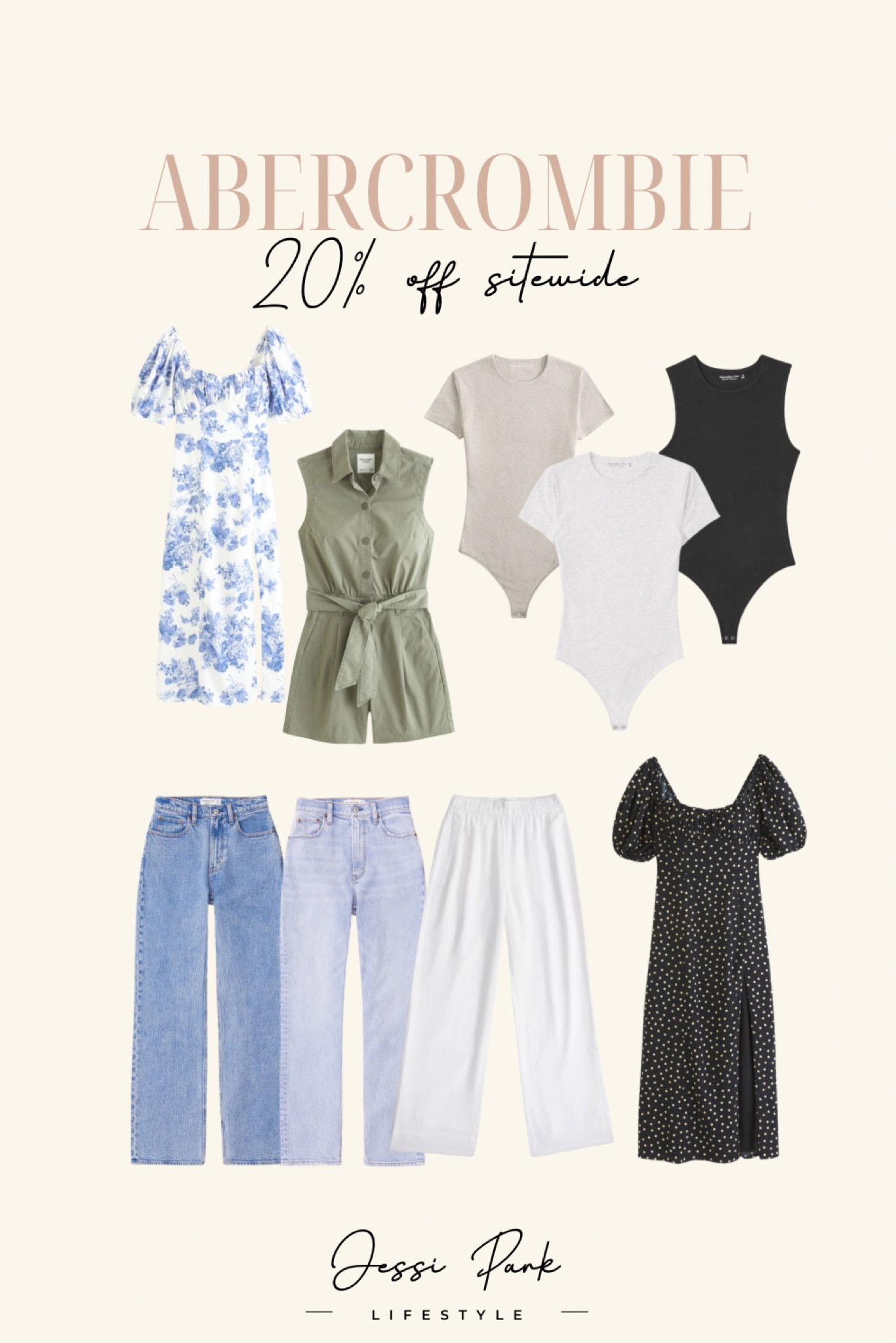 Picks from Abercrombie that I’m loving for the season 🌸💐🌷