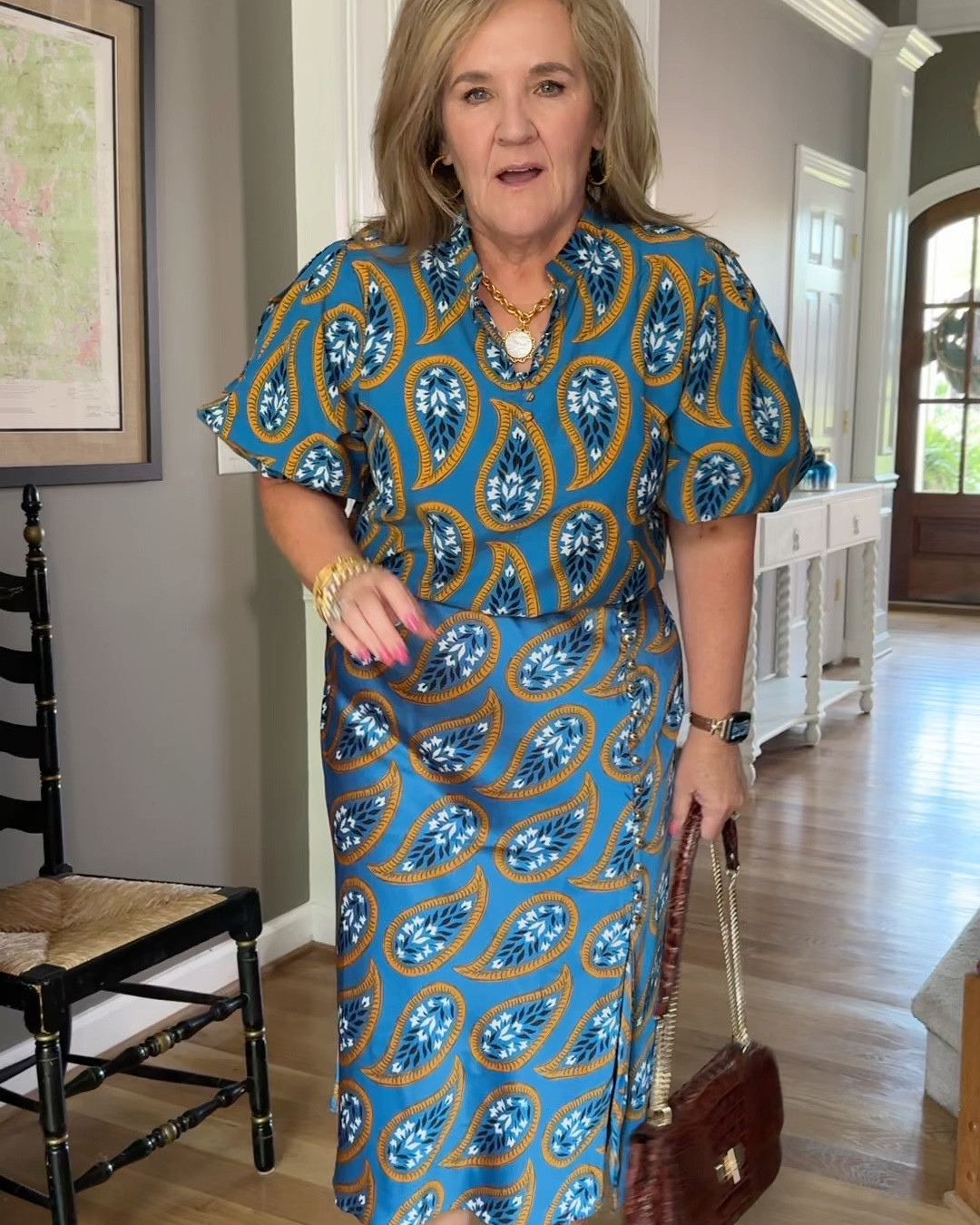 Ideas on what to wear to a work conference. Travel outfits, meeting outfits. Professional attire and cocktail outfit. 
Top is a cotton blend, skirt is a satin. They’re so pretty! Wearing a large in the top and a petite bottom. Size up if you order the petite. 
Blazer size XL 10% off code NANETTE10
Spanx I wear an XL petite. 10% off code NANETTEXSPANX 
White trousers also come in black  
Work outfit ideas 

#LTKWorkwear #LTKOver40 #LTKMidsize
