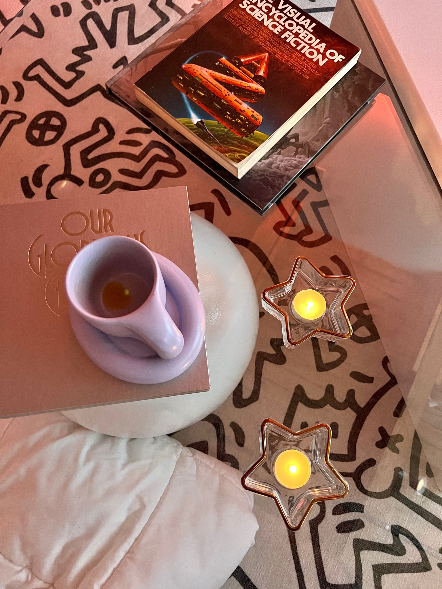 Cute little coffee table set up with this chunky purple mug. 

coffee table, mugs, funky mugs, expecting home decor, living room, colorful living room, apartment decor

#LTKunder50 #LTKunder100 #LTKhome