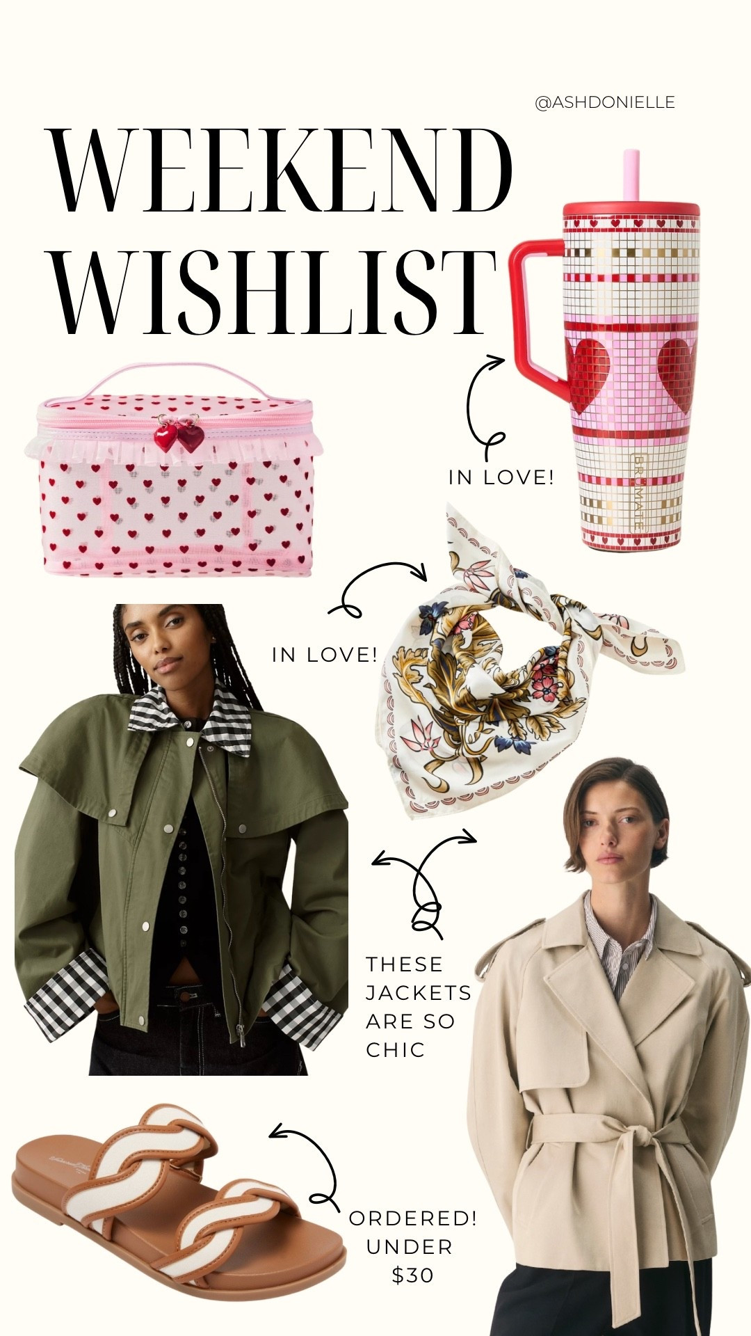 Weekend wishlist! ❤️ Things that have caught my eye while online shopping! 

#LTKSeasonal #LTKBeauty #LTKValentine