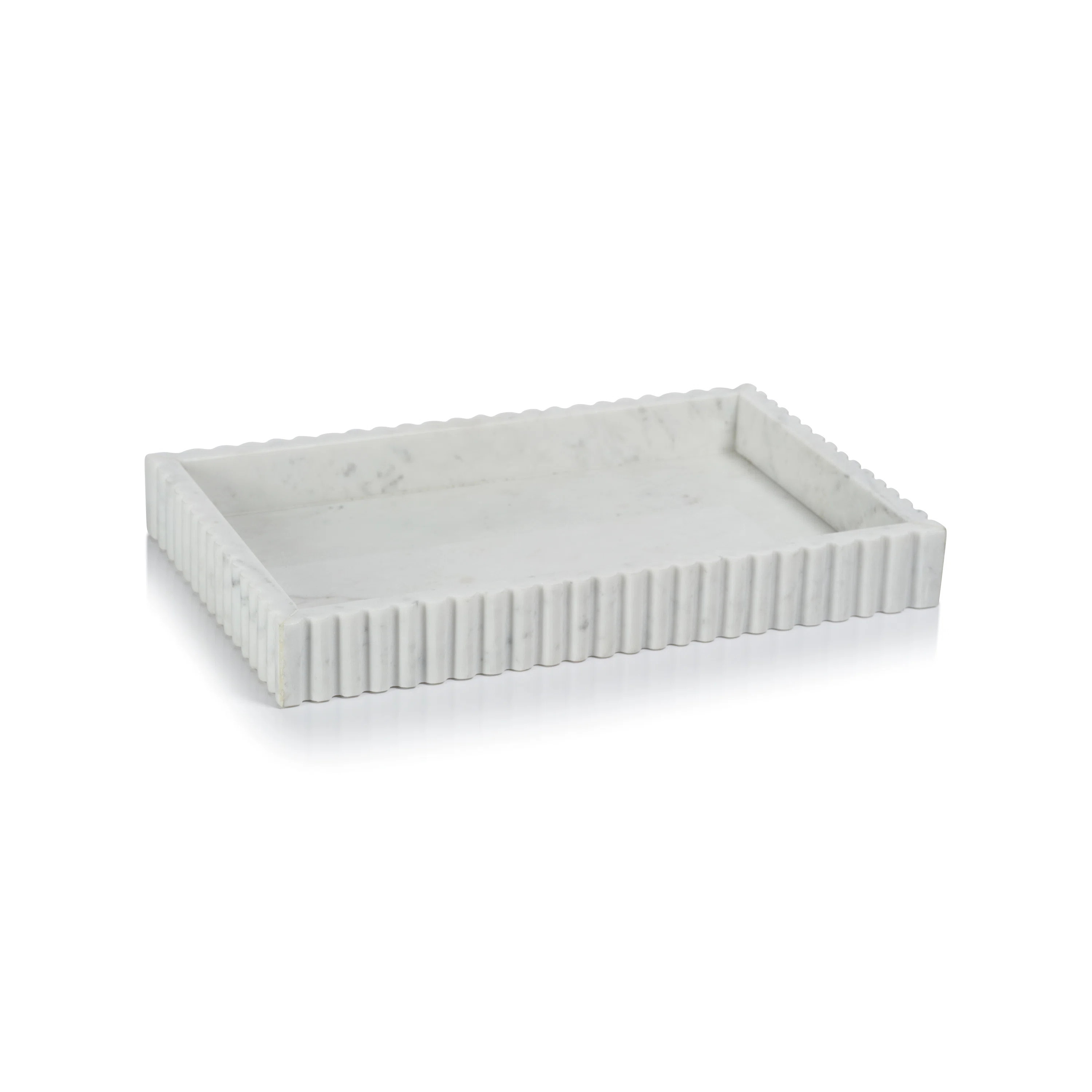 Ivy Bronx Verner Marble Bathroom Tray | Wayfair | Wayfair North America