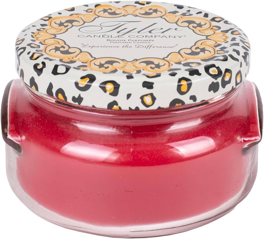 Tyler Candle Frosted Pomegranate Single Wick Glass Jar | Amazon (US)