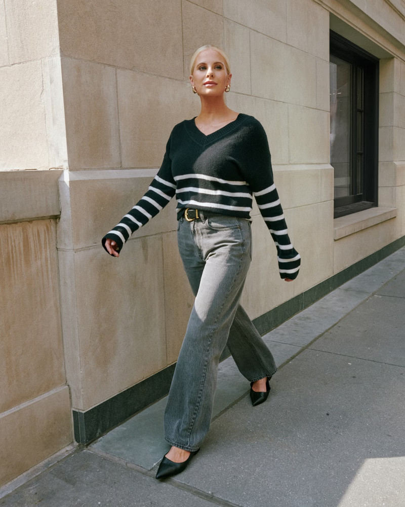 High Rise Loose Jean | Abercrombie & Fitch (US)