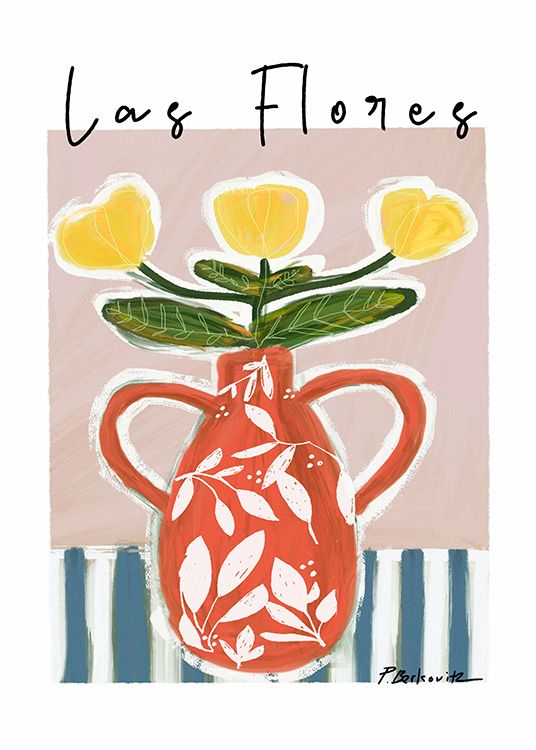 Pascale Berkowitz - Las Flores Poster | Desenio