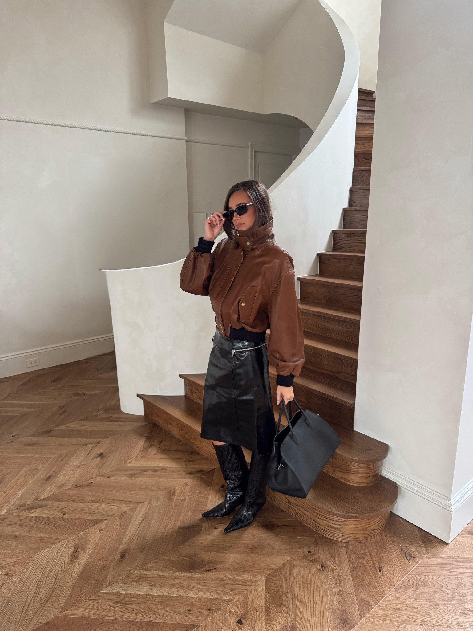 Recent outfit! Love this leather jacket, I also linked a few  more affordable options 

#LTKootd