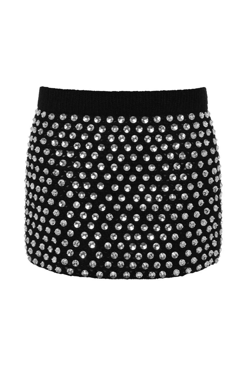 THALIA MINI SKIRT IN BLACK | Lalo | CULT MIA | CULT MIA UK LTD