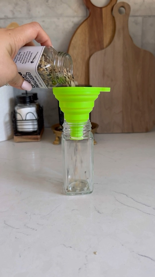 Spice jar organization hack! All from Amazon 

#LTKHome #LTKFindsUnder50