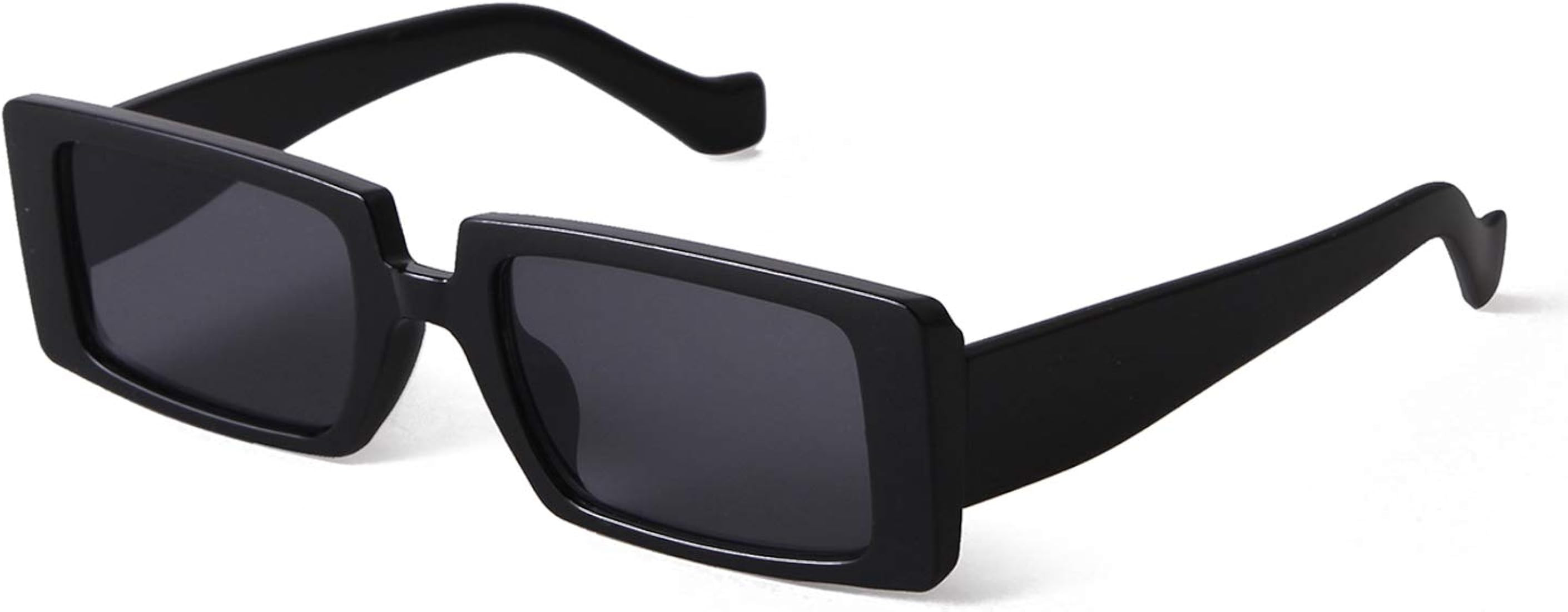 GIFIORE Trendy Rectangle Sunglasses Retro Cool 90s Vintage Fashion Narrow Square Frame Sun Glasse... | Amazon (US)