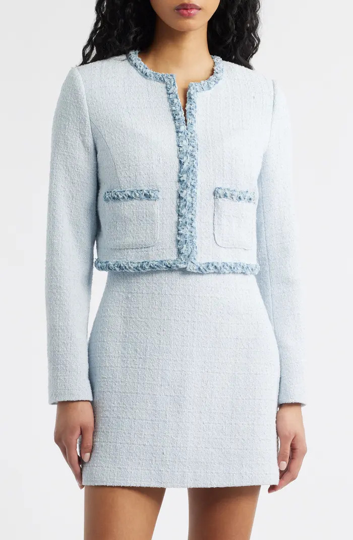 Azula Crop Tweed Jacket | Nordstrom