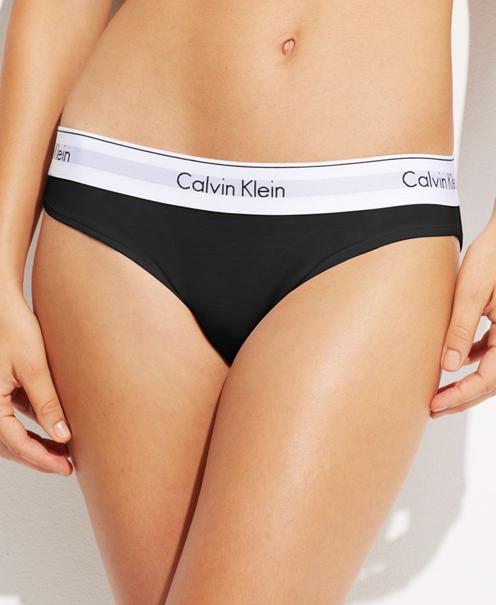 Calvin Klein Calvin Klein Women's Modern Cotton Bikini Underwear F3787 & Reviews - Bras, Underwea... | Macys (US)