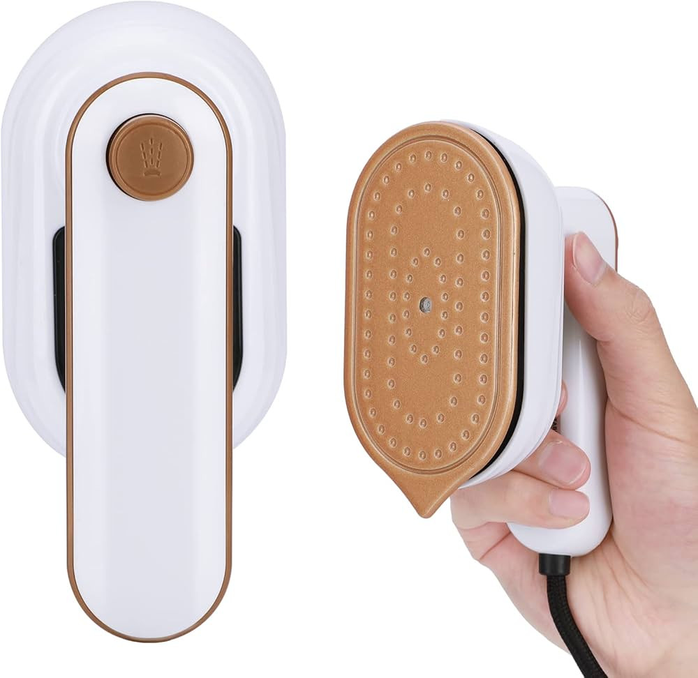 Amazon.com: Portable Handheld Iron, Brynnl Mini Handheld Steamer Iron for Clothes, 180°Rotatable... | Amazon (US)
