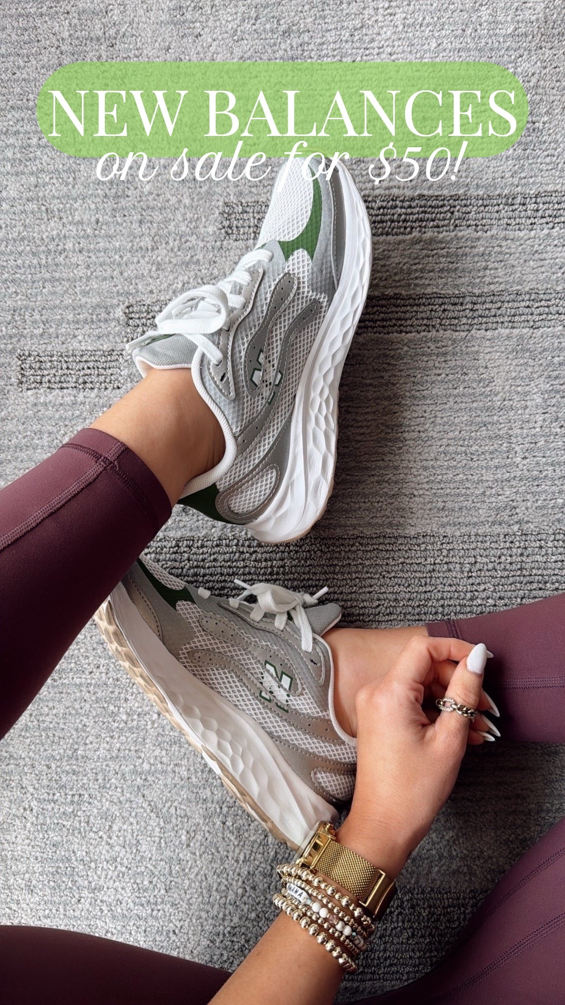 New Balance Sneakers that are on sale for $50!!

Sale alert, new arrivals, shoe crush, Katy roach

#LTKSeasonal #LTKSaleAlert #LTKootd