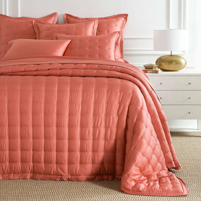 Silken Solid Puff | Wayfair North America