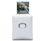 Fujifilm Instax Square Link Smartphone Printer- Ash White | Amazon (US)