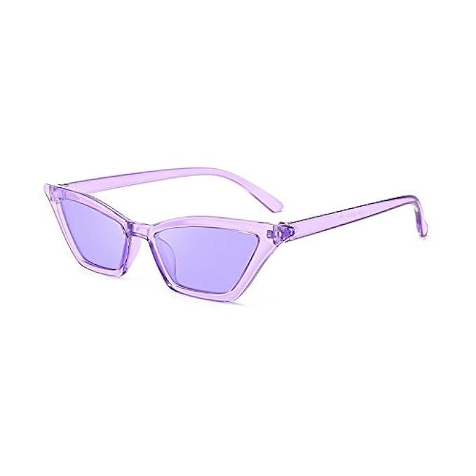 MINCL/Hot Sale Fashion Small Sexy Cat Sunglasses Womens Vintage Designer Shades UV400 | Amazon (US)