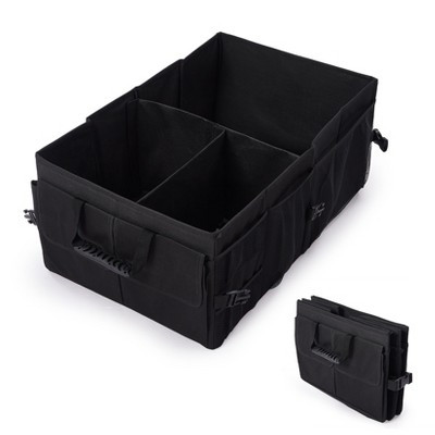 Collapsible Car Trunk Organizer - Large Capacity Durable Polyester Storage Bag - Multi-Compartment for SUV, Van & Car - Keeps Accessories Organized | Target