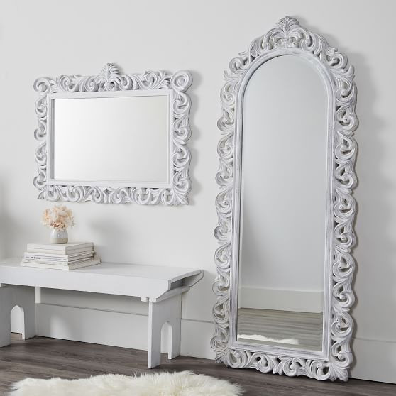 Ornate Framed Mirror | Pottery Barn Teen