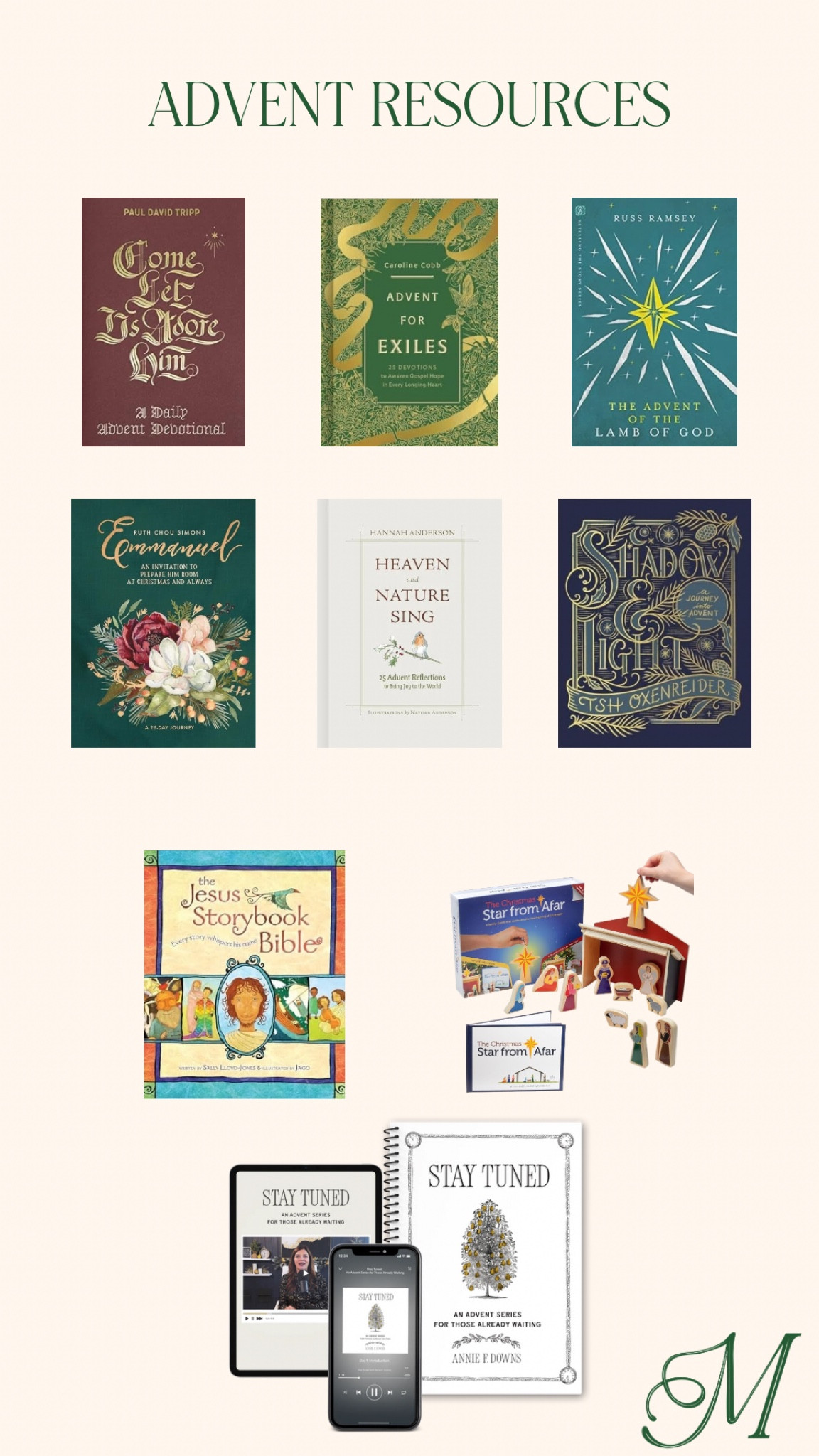 A round up of my favorite advent resources for individuals and families! 

#LTKGiftGuide #LTKFamily #LTKHoliday