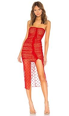 MAJORELLE Brady Dress in Red from Revolve.com | Revolve Clothing (Global)