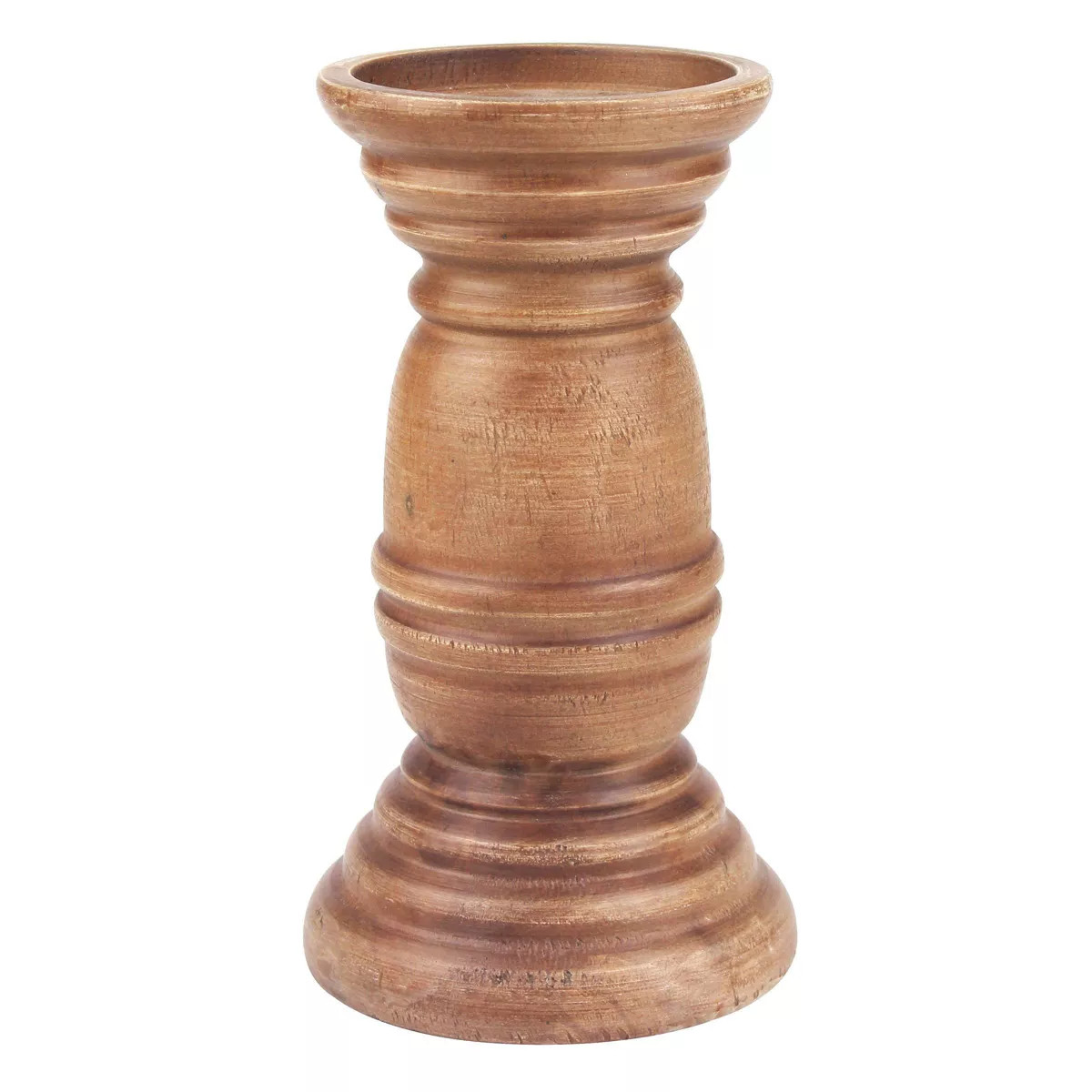 Candle Stick Holder Brown - Stonebriar Collection | Target