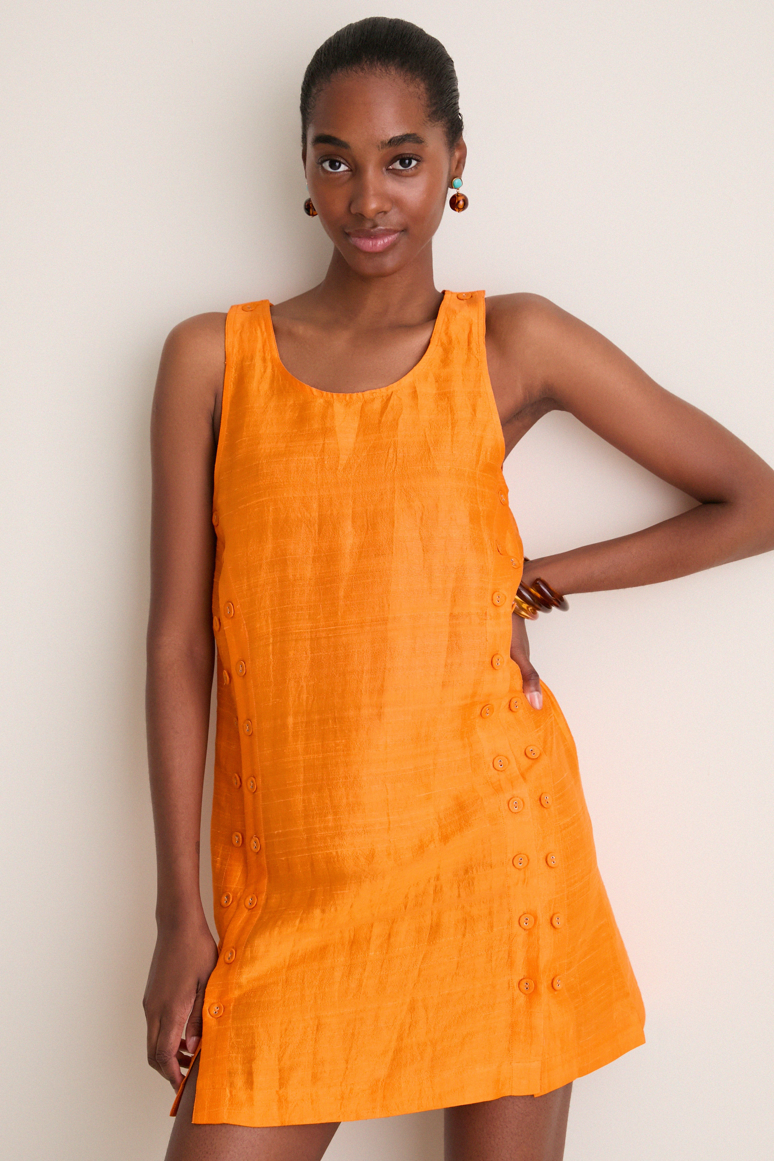 Marigold Palmo Mini Dress | Tuckernuck (US)