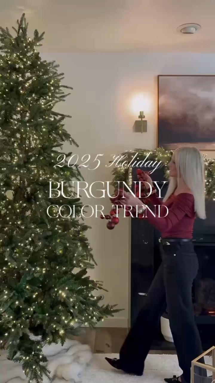 ✨HOLIDAY STYLE SPOTLIGHT · BURGUNDY & BEAUTIFUL✨ This season’s standout shade — deep, rich burgundy — brings warmth and elegance to any holiday space. These luxe pieces instantly elevate your tree with that designer-inspired feel, blending cozy texture with timeless sophistication. All found on Amazon.

#TheHillaryStyle #LuxuryHomeDecor #AmazonFinds #HolidayDecor #ChristmasStyle #CozyChic #NeutralChristmas #DesignerLookForLess #HolidayHome #ElegantInteriors #SeasonalStyling #WinterDecor #HomeAesthetic #AffordableLuxury #ModernOrganic 

 #LTKHoliday #LTKSeasonal #LTKOver40