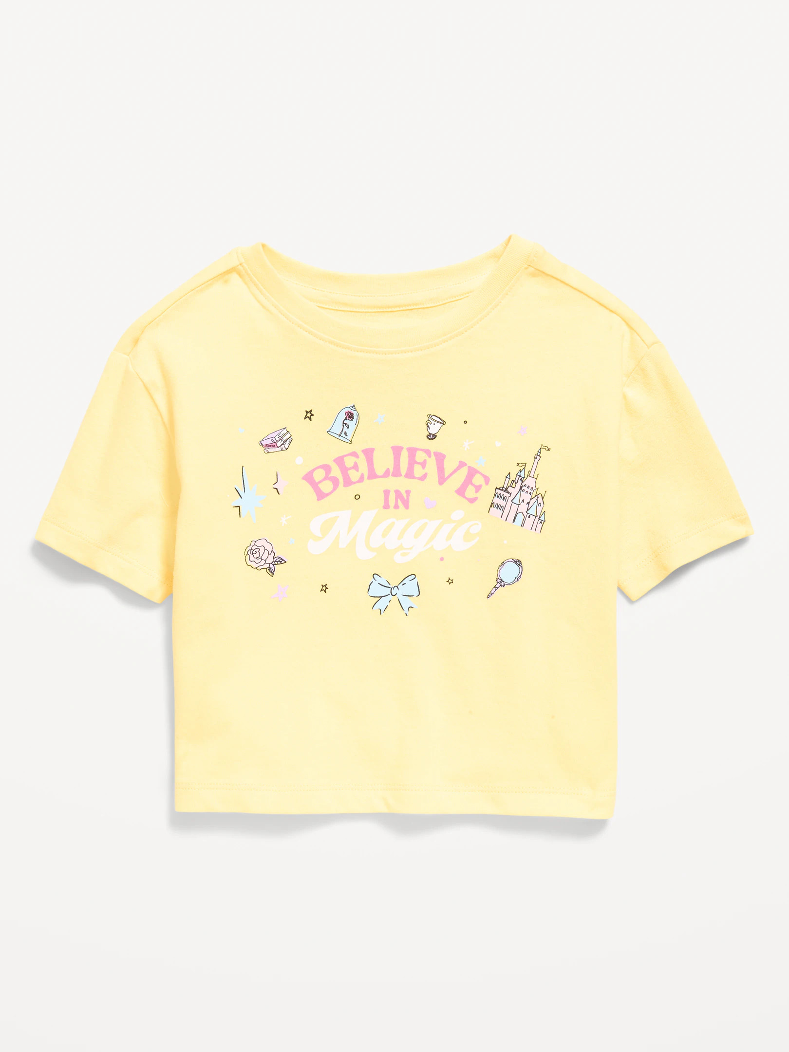 Disney\u00a9 Princess Oversized Boxy Graphic T-Shirt for Toddler Girls | Old Navy (US)
