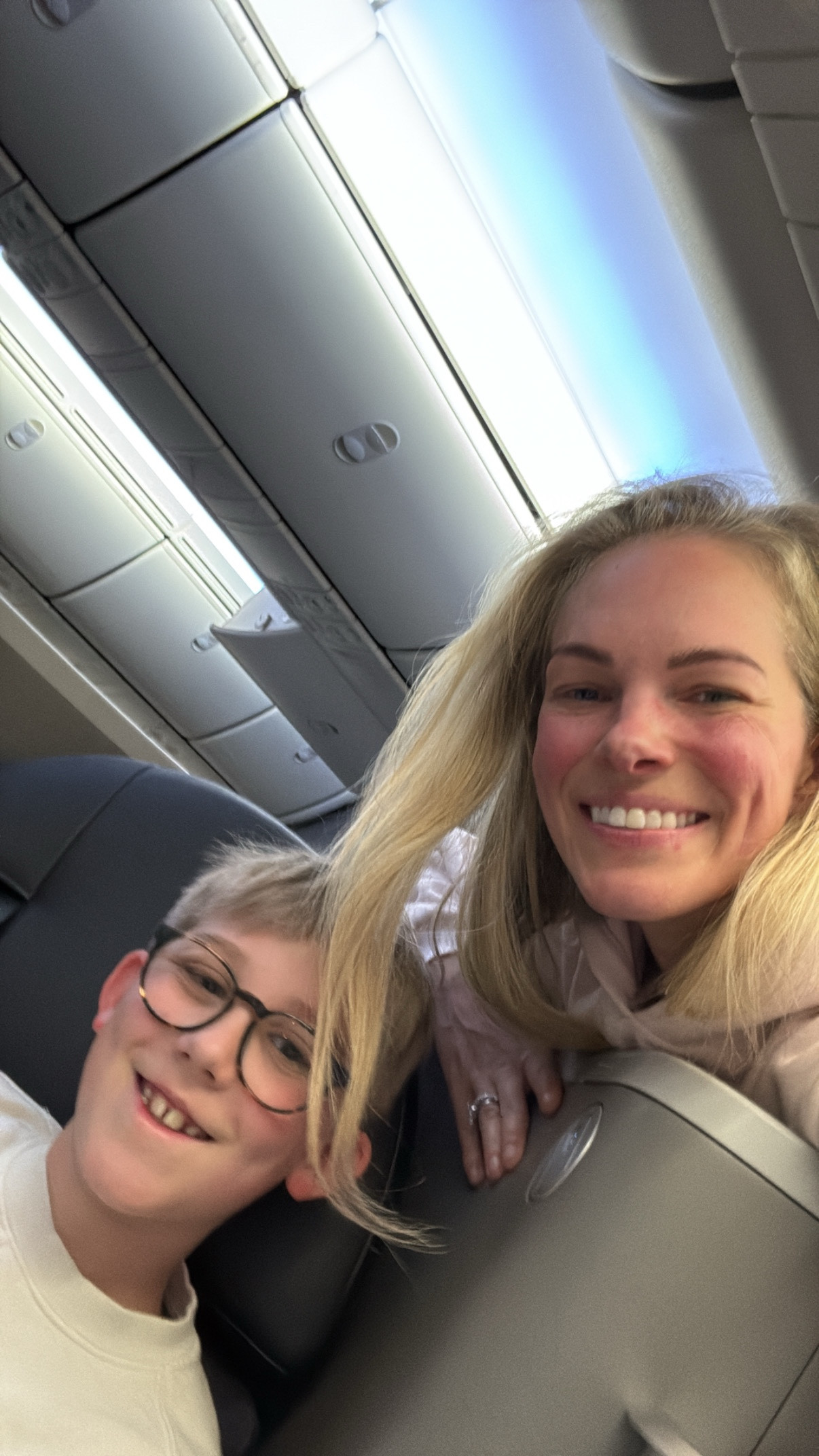 Wheels up to Switzerland! 🇨🇭 we made it to this flight with 3 mins to spare haha. Phew!! So happy to be on this adventure with my little guy, and Charles is meeting us in a few days! 

#LTKTravel #LTKWatchNow