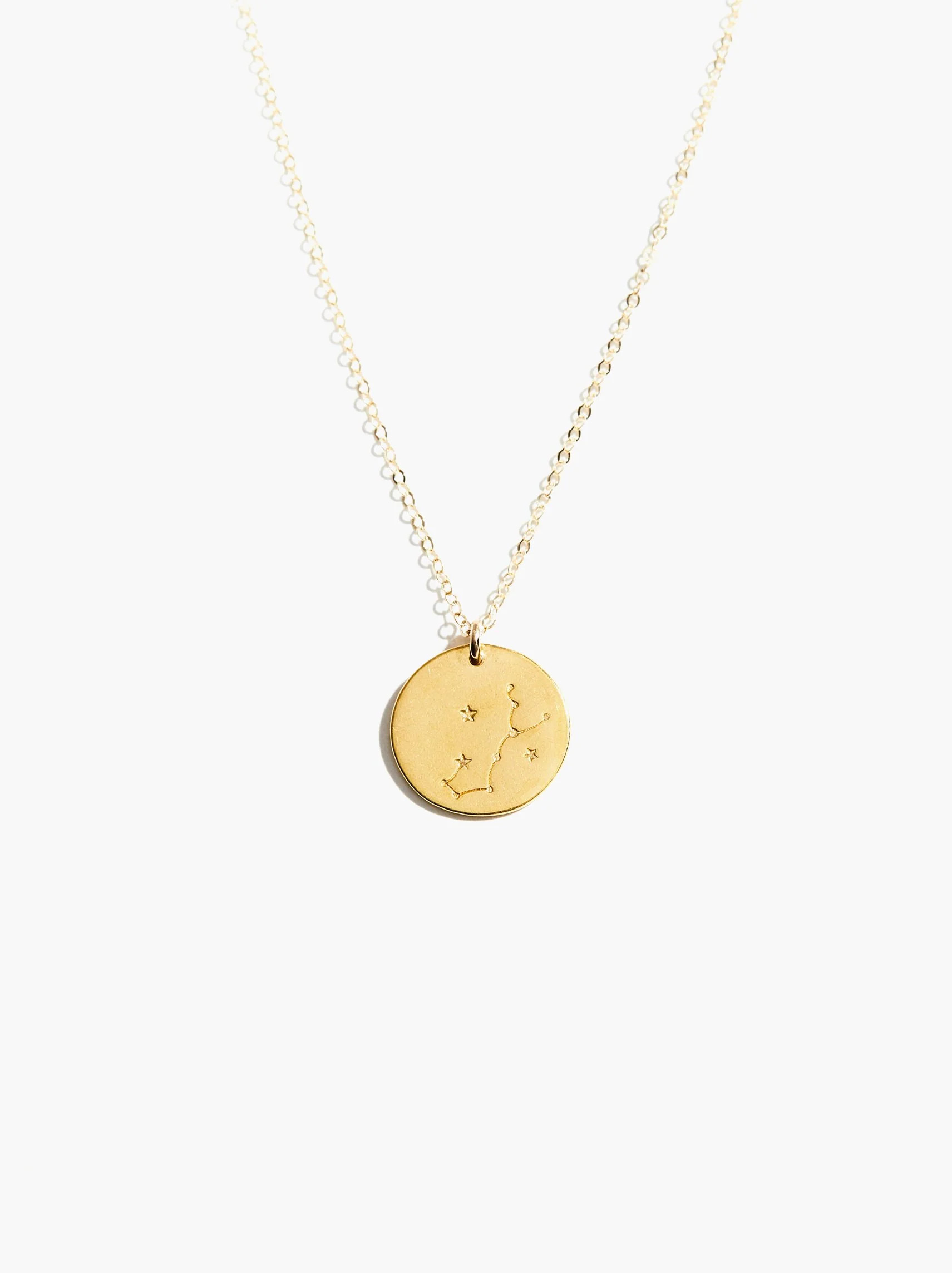 Astrology Constellation Necklace (Gold / Leo) | ABLE Clothing