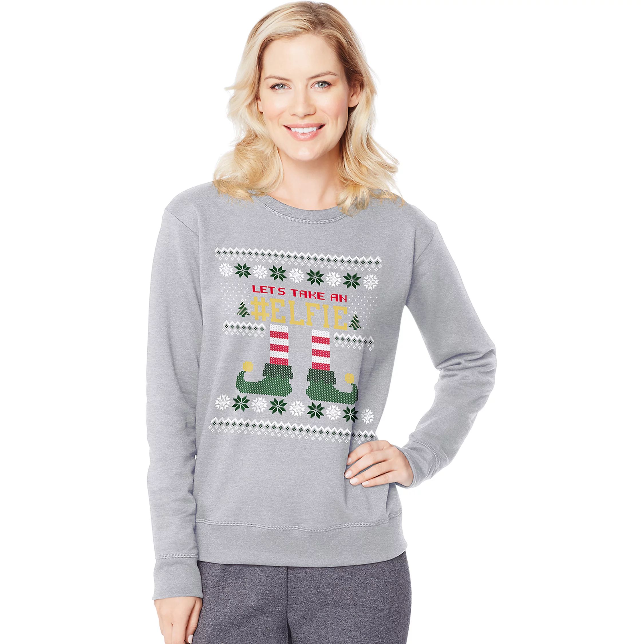 Hanes Women's Ugly Christmas Sweatshirt | Kohl's