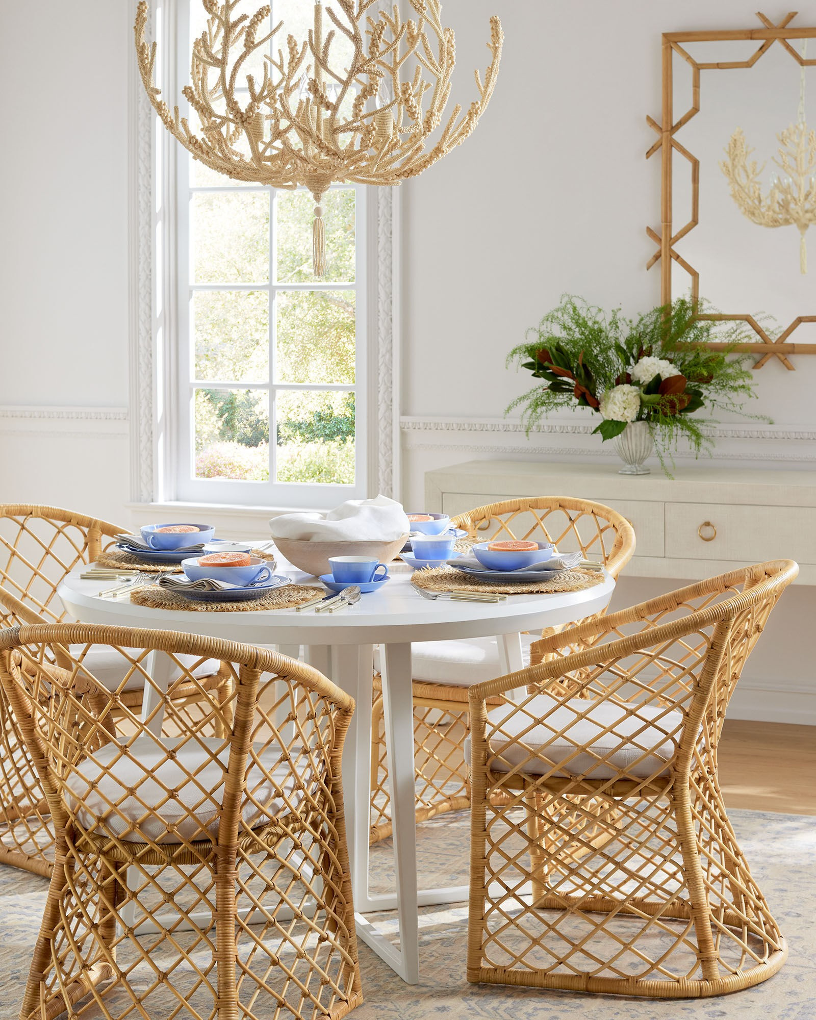 Avalon Dining Chair - Natural | Serena and Lily