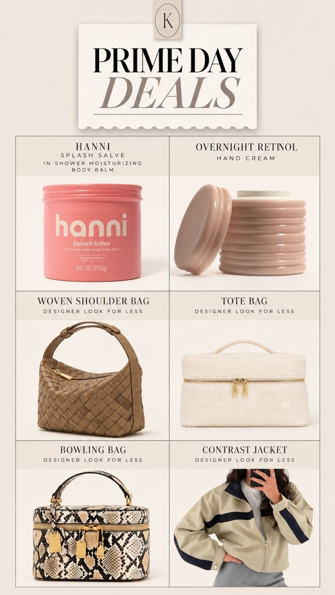 Prime day beauty and fashion I’m loving this sale, fun bags, beauty picks