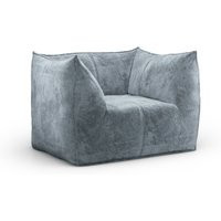Mario Bellini Leandro Sofa | Single Chenille Helios-Cerulean Blue | Eternity Modern