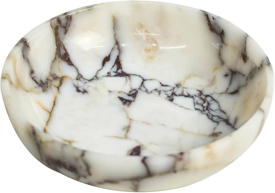 Marble Key Bowl for Home Decor, Decorative Bowl for Coffee Table, Marble Fruit Bowl For Table Cen... | Amazon (US)