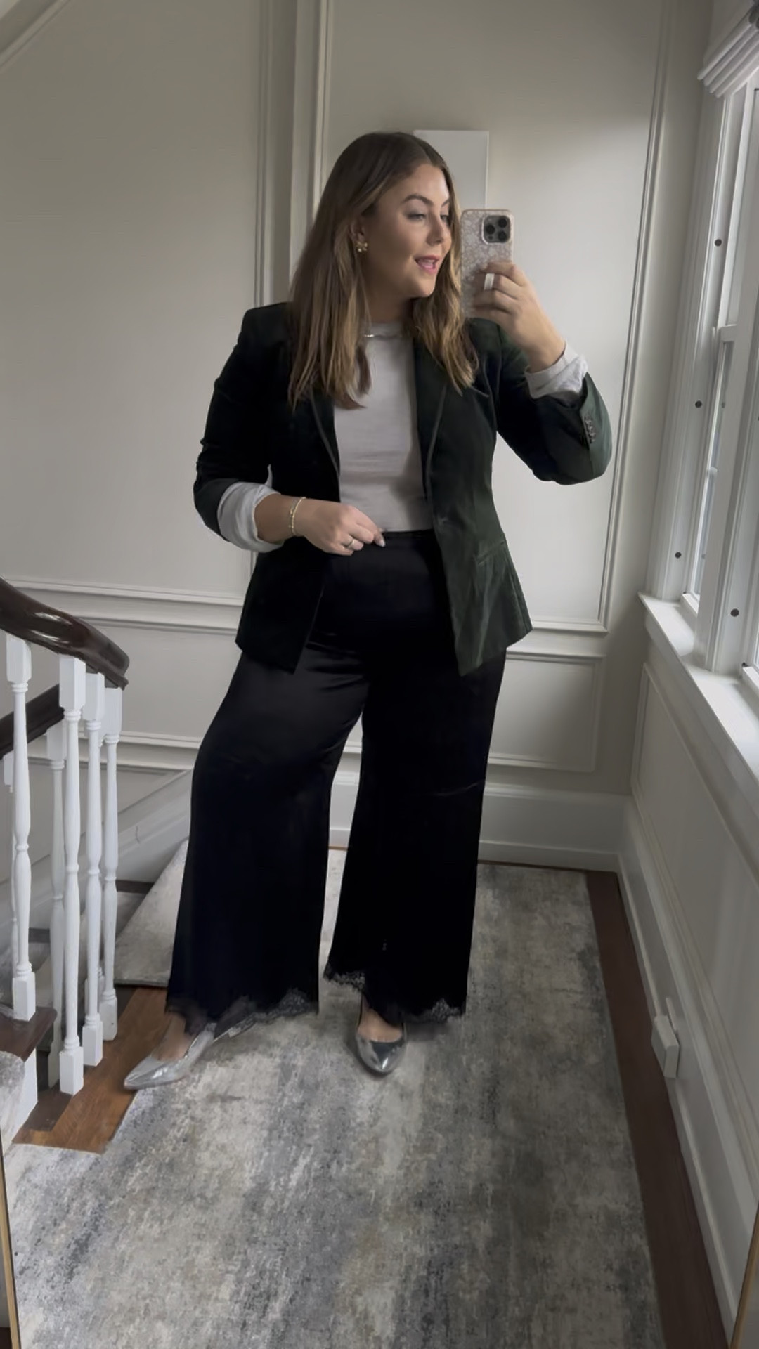 Wearing size XXL in top, 18 in blazer & pants. Get 50% off your order + cyber deals starting at $19.50! #ad #injcrew @JCrew

#LTKSaleAlert #LTKMidsize #LTKCyberWeek