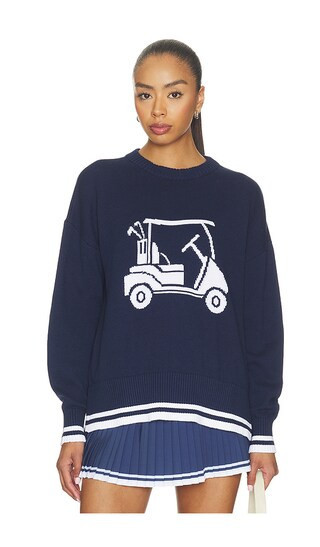 BEACH RIOT Callie Sweater in Navy. - size S | Revolve Clothing (Global)