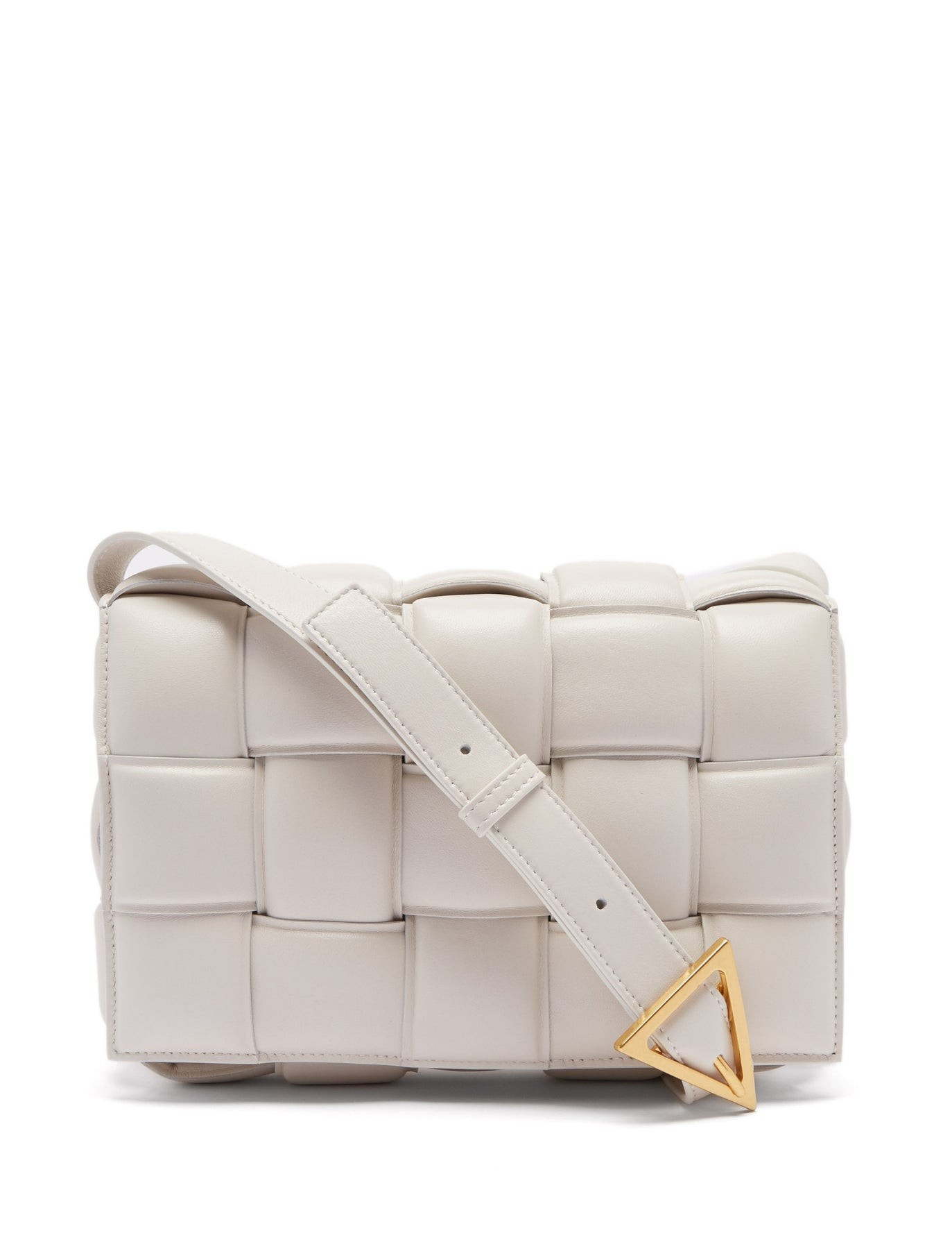 Cassette Intrecciato-leather cross-body bag | Matches (UK)