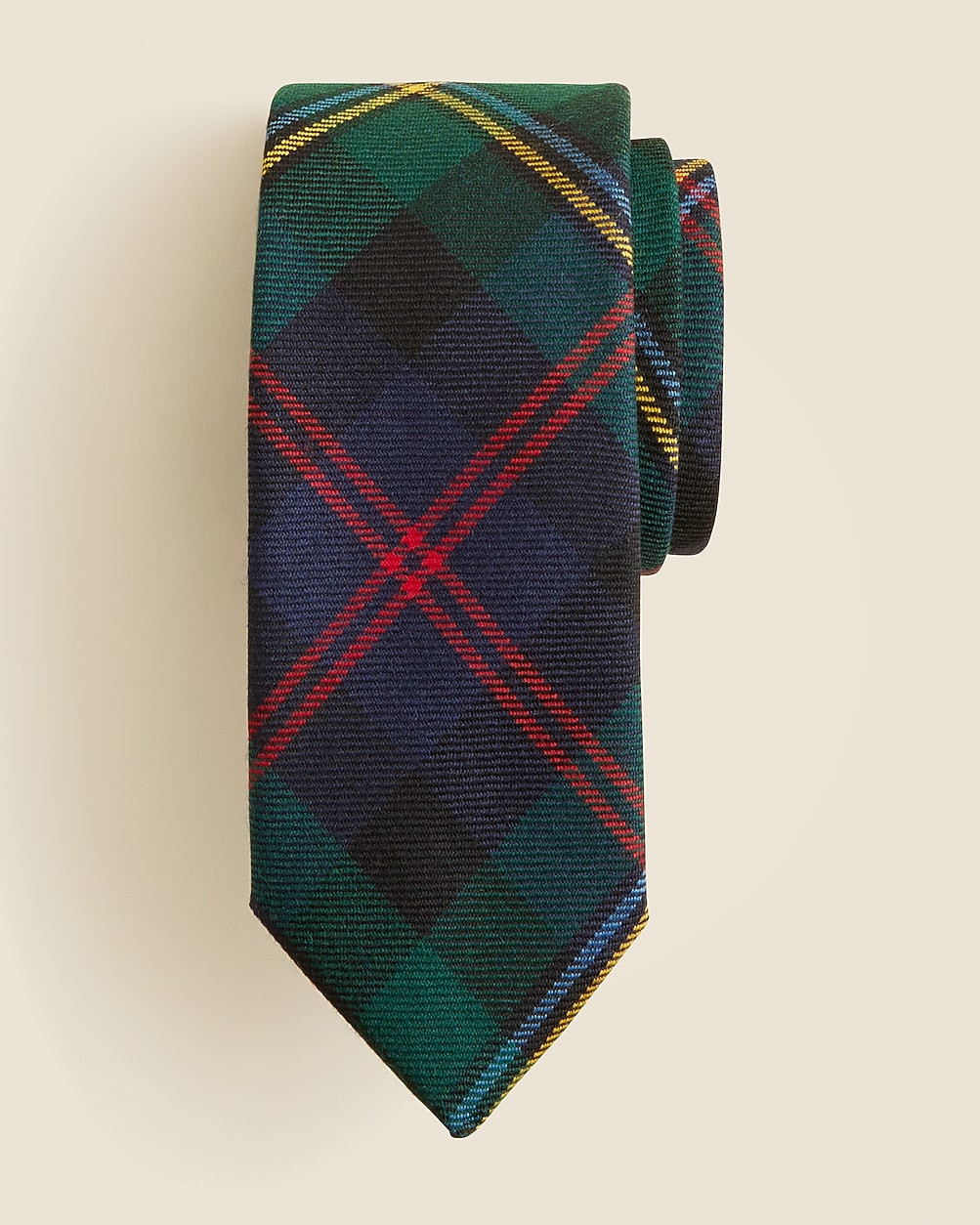 Scottish wool tartan tie | J. Crew US